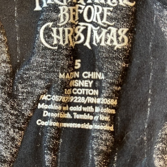 Disney Nightmare Before Christmas Pumpkin King Black Sweater Pullover Sw… - Picture 6 of 6